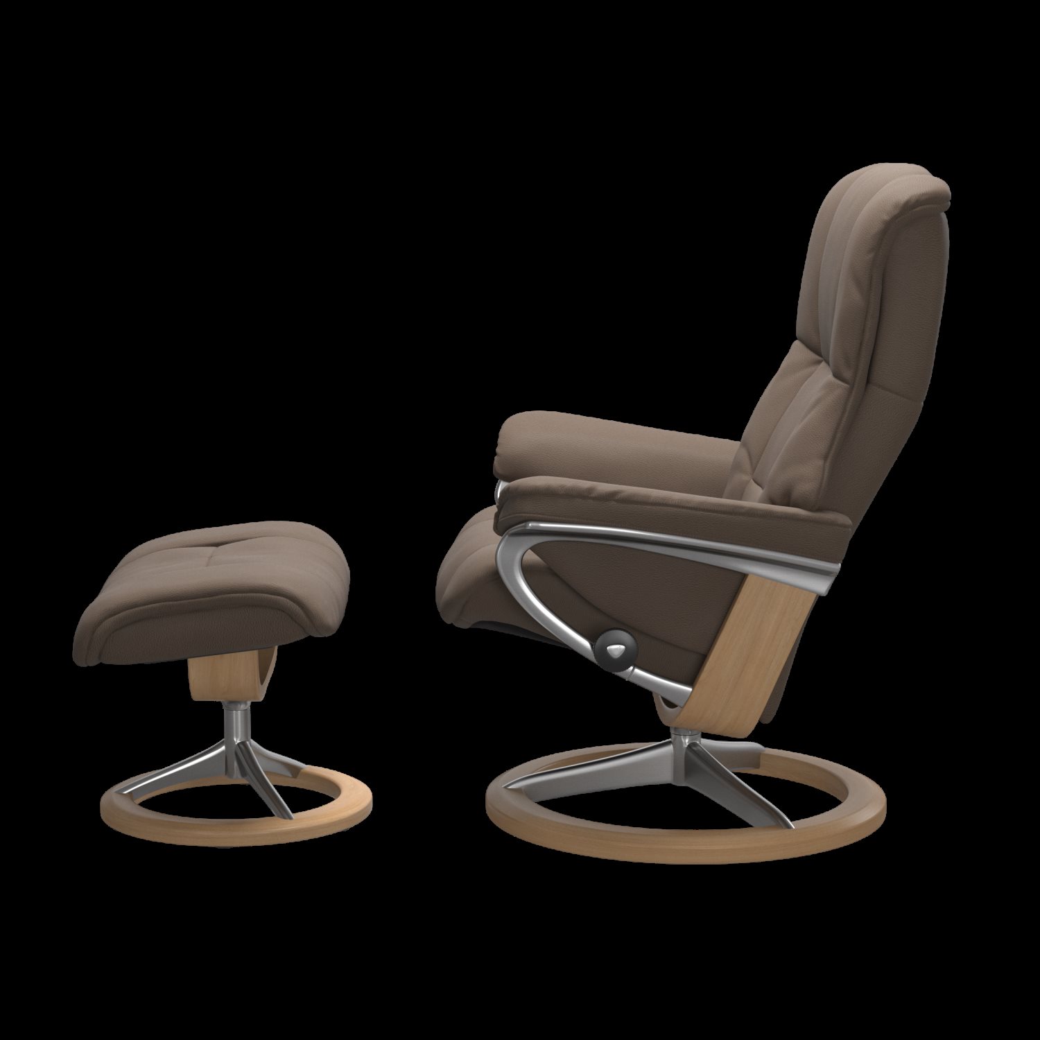 Signature Sessel (M) + Hocker Stressless Mayfair 1731315