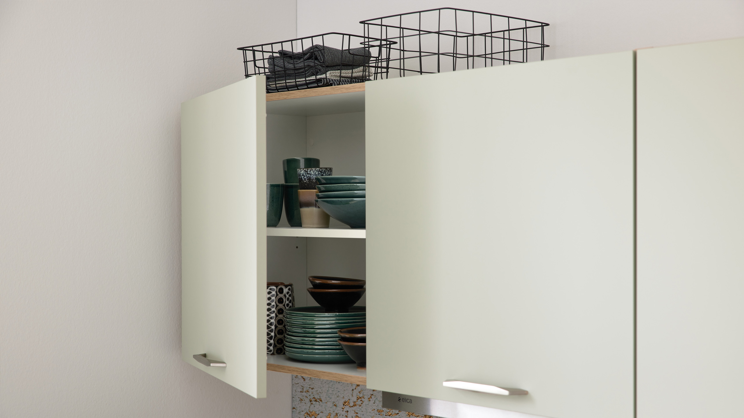 Trendküche "Senso" in L-Form von Culineo