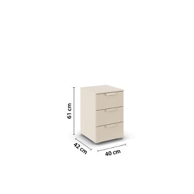 Nachttisch 3 SBK Aditio Box AC17Q.64JD      Orange-Z