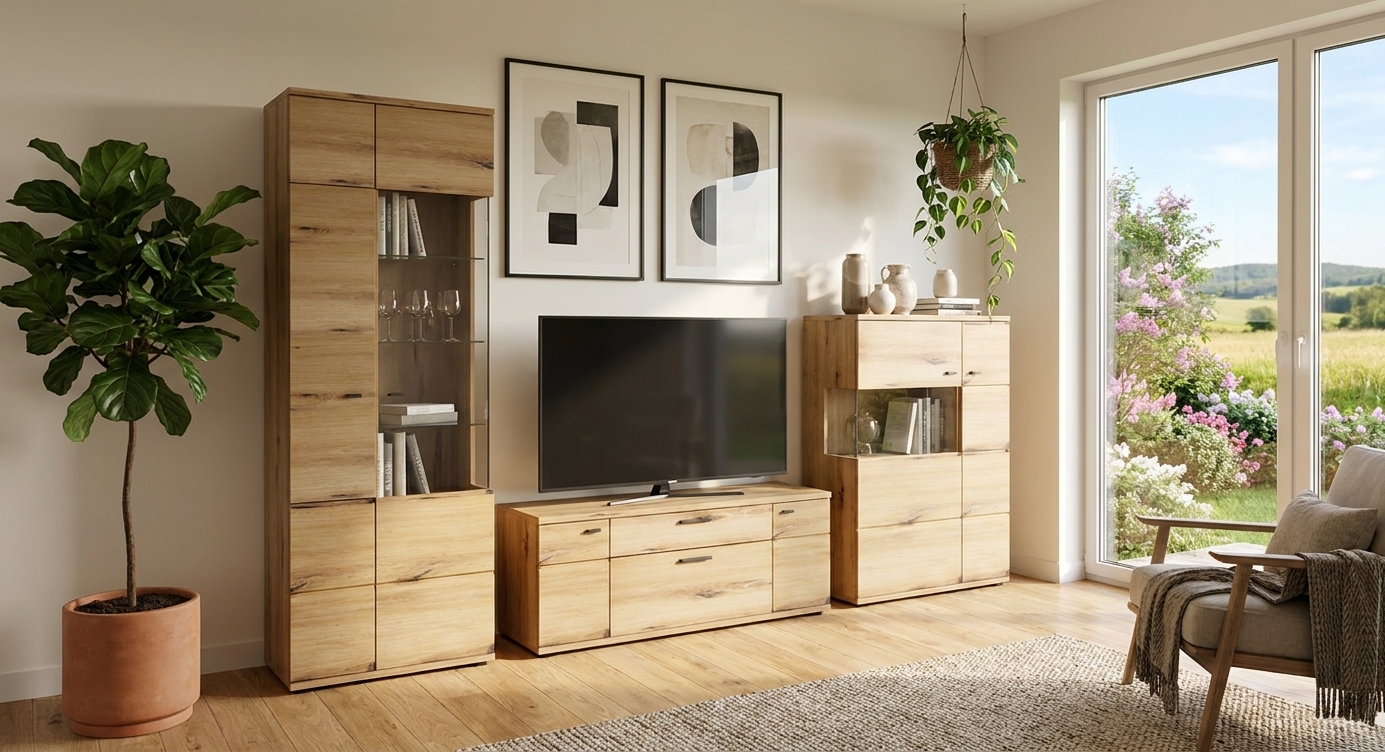 Wohnwandkombination Interliving 2110 EB33001