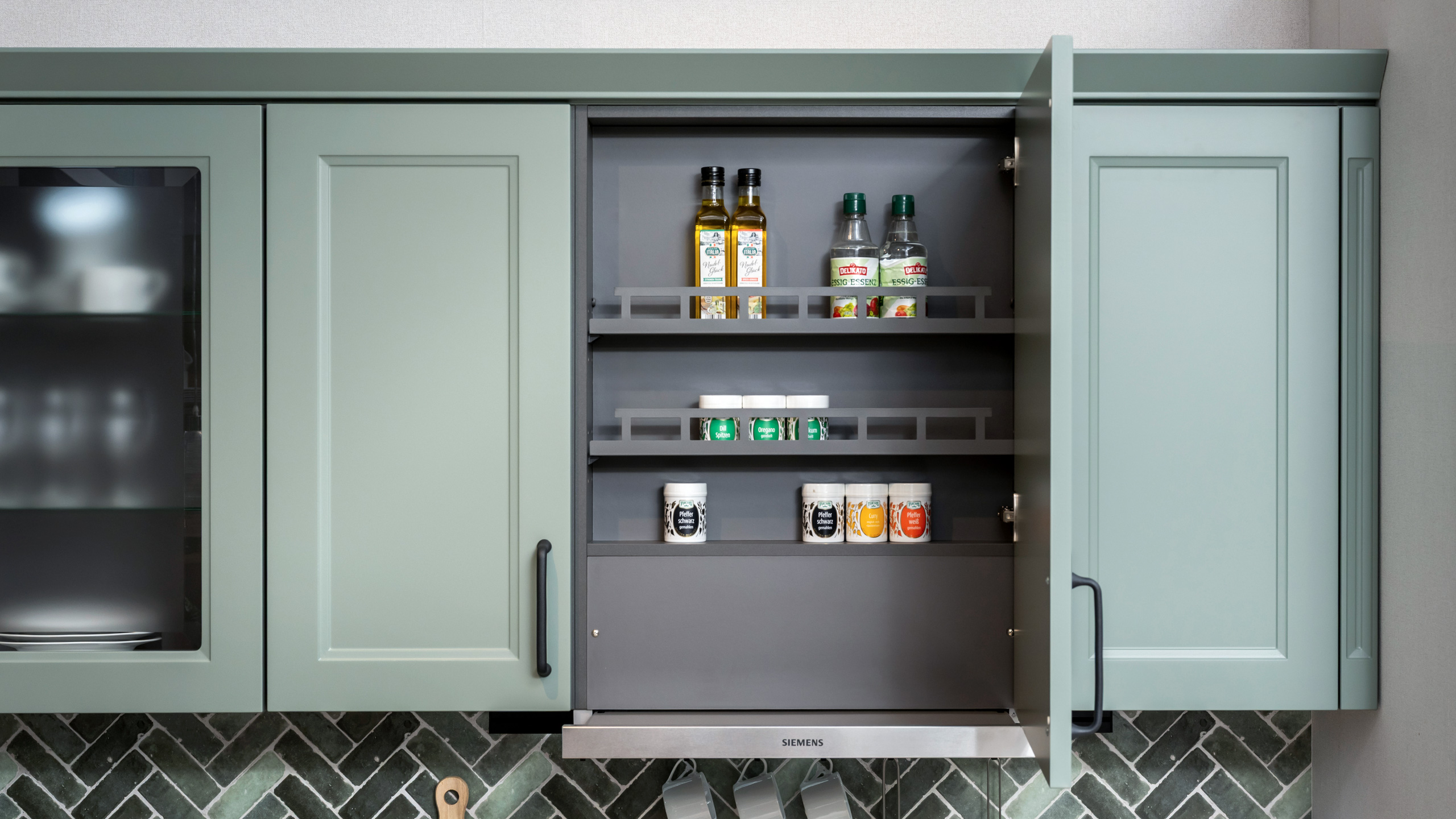 Trendige Paar-Küche "Cascada" von Nobilia