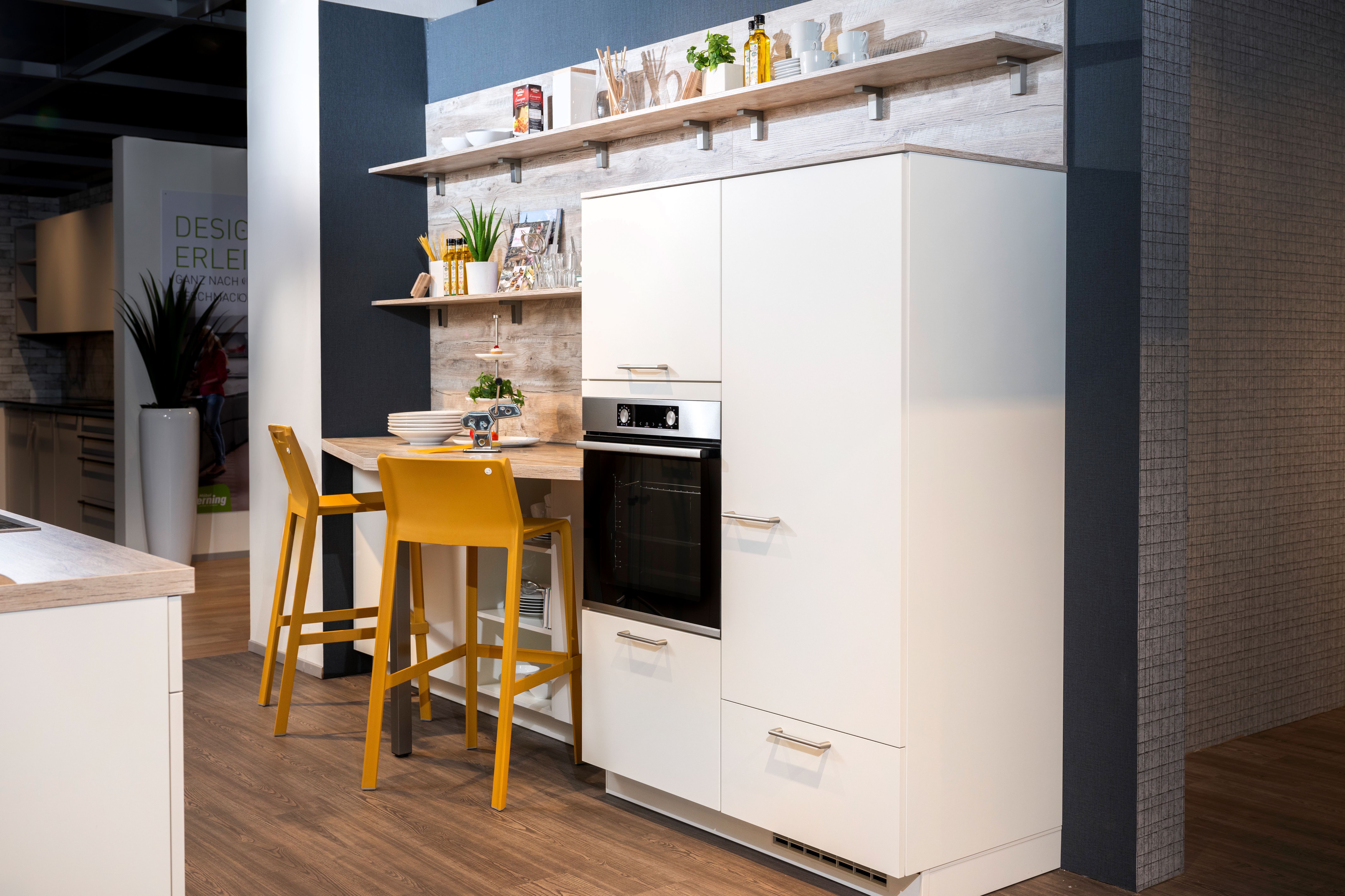 Helle Pärchenküche "Senso" von Nobilia