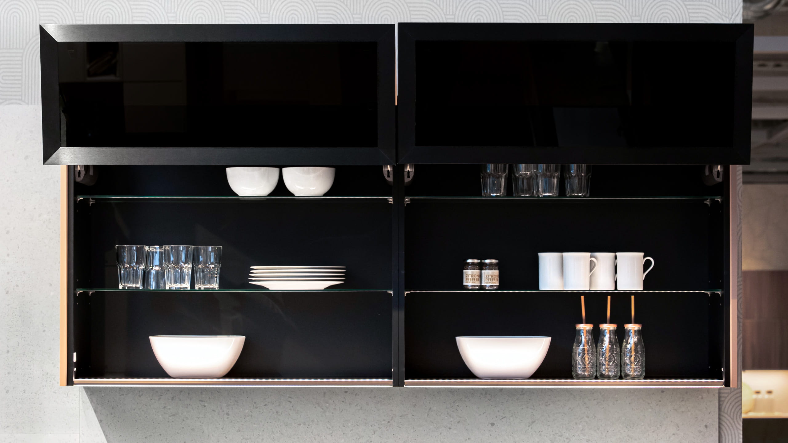 Trendige Küchenzeile Modell Senso von Nobilia 