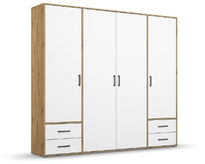 Drehtürenschrank, 4-trg., 4 SBK Voyager AG440.31V4           Blue-Z