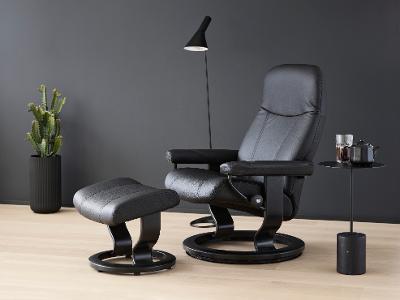 Classic Sessel (M) + Hocker Stressless Consul 1005015