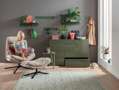 Relaxsessel mit Hocker 16132 Porto