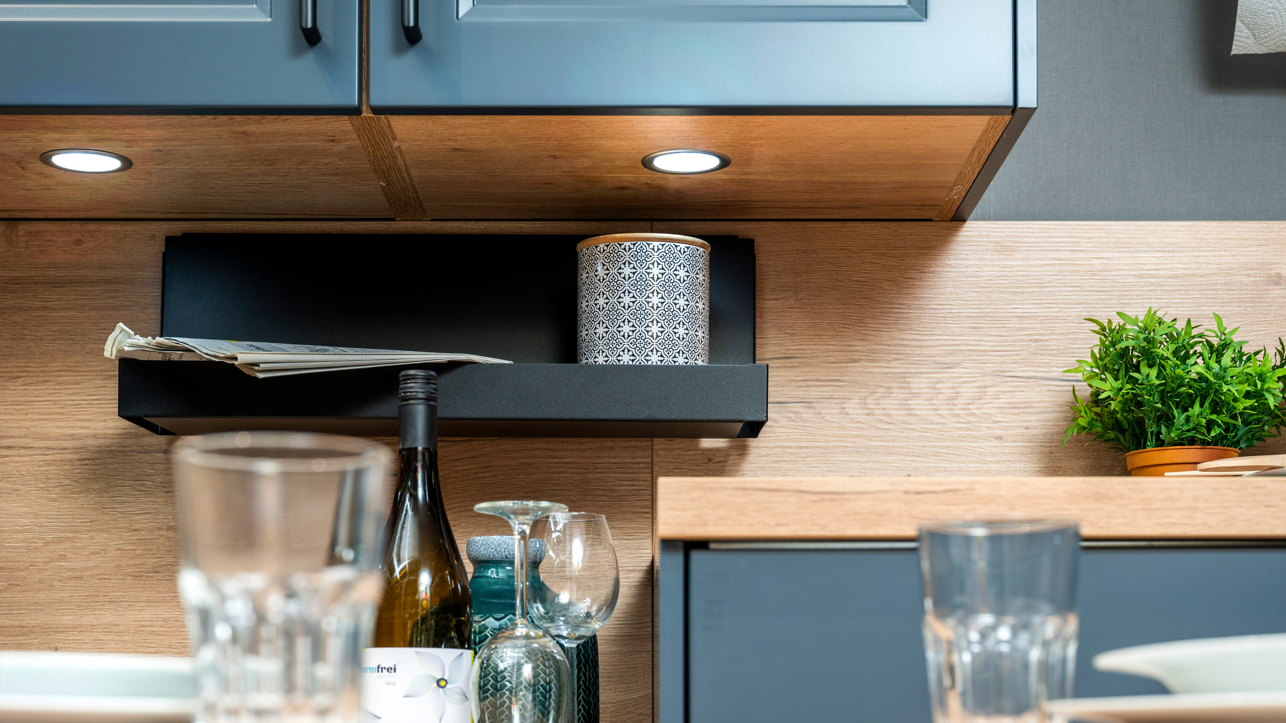 Trendige Landhausküche "Cascada" von Nobilia