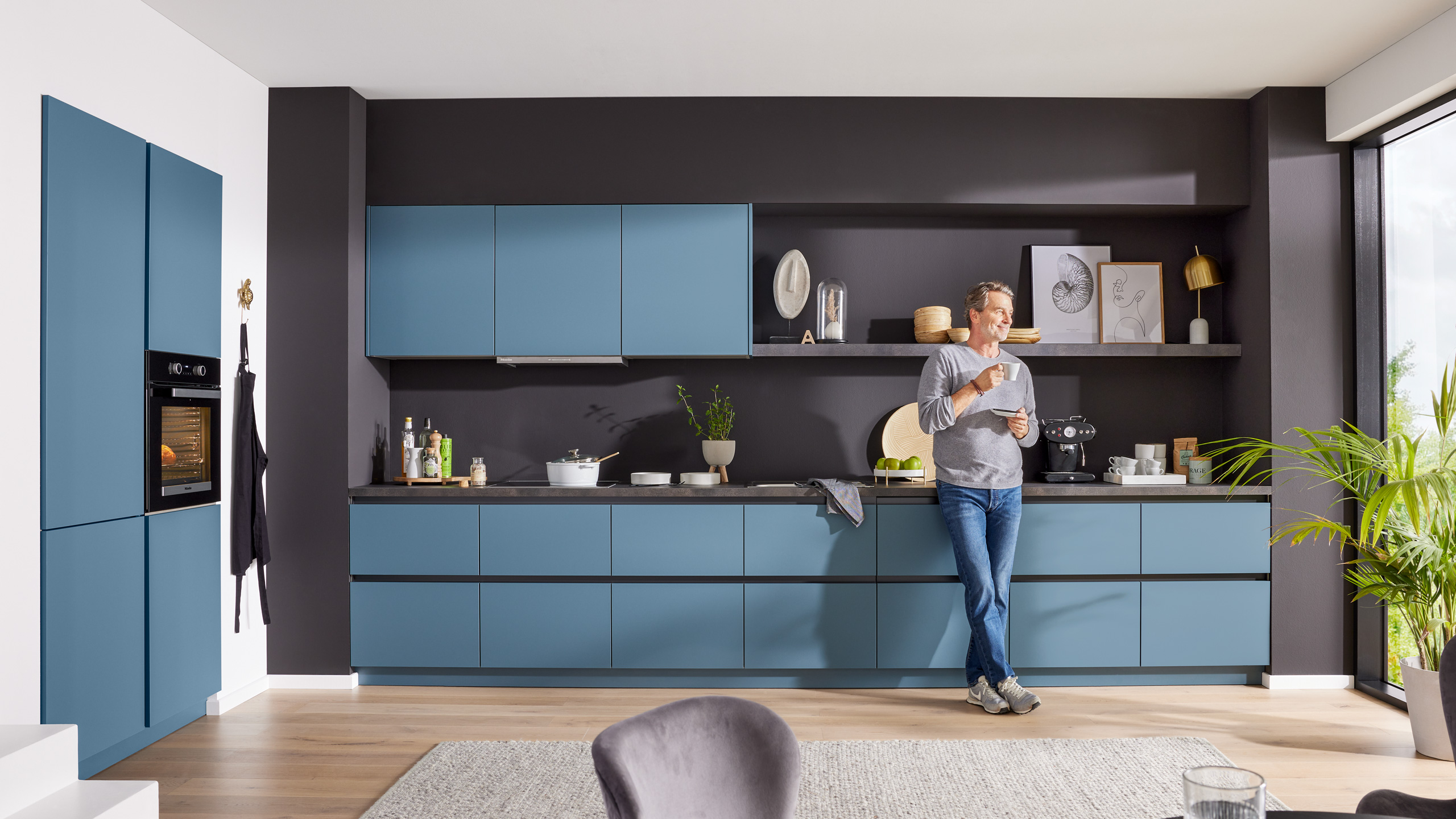 Grifflose Trendküche "Mattea" von Wert Küche