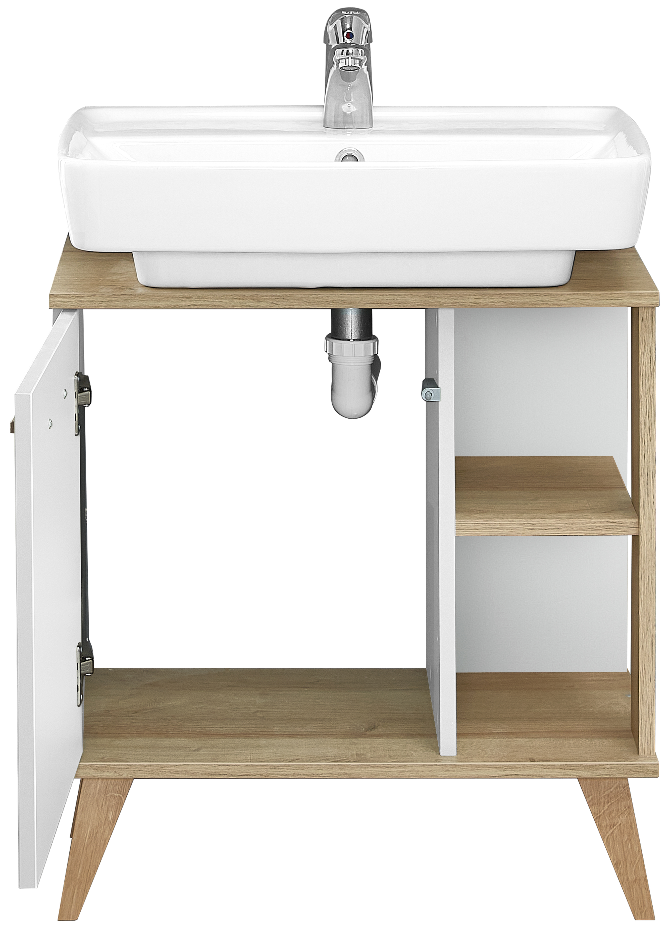 Waschbeckenunterschrank, 1 T + Quickset 923.016017 (Noventa)    C2