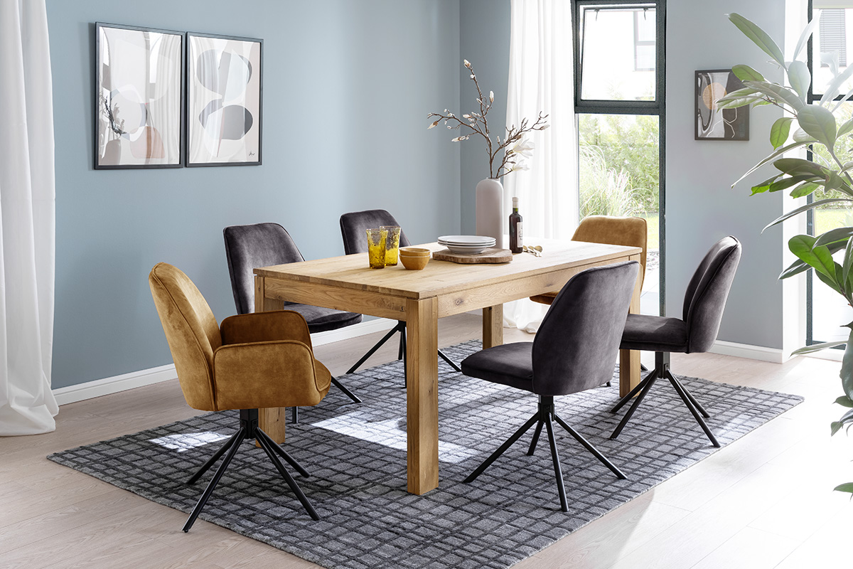 4 Fuß Stuhl mit Armlehnen Ottawa