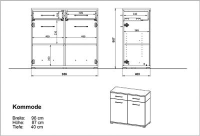 Kommode GW- Predore 3777 653