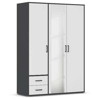 Drehtürenschrank,3-trg.,1 SPT,2 SBK Voyager AG441.21V3           Blue-Z