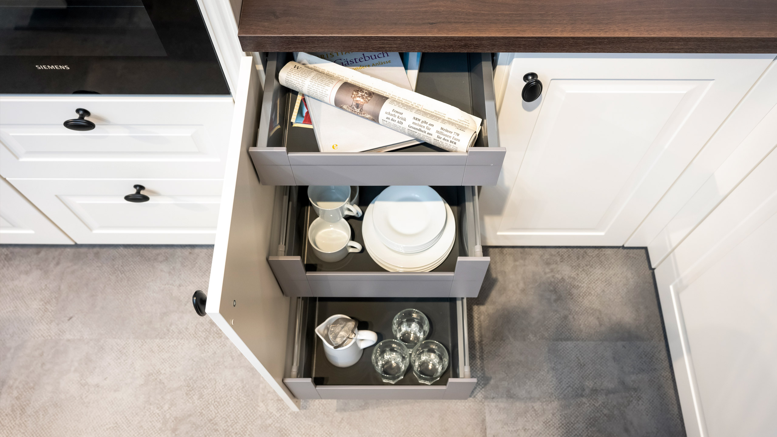 Moderne Landhausküche "Sylt" von Nobilia