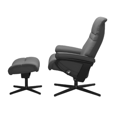 Cross Sessel (M) + Hocker Stressless Sunrise 1237317