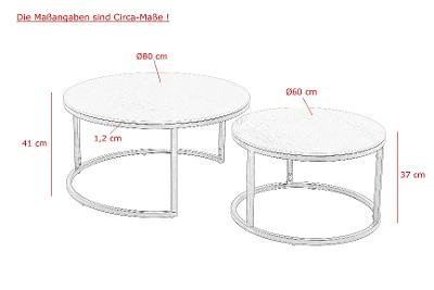 Couchtisch 2er Set Luis 920828