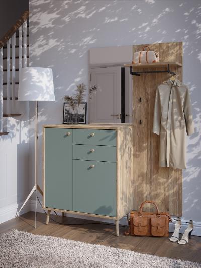 Garderobe, 2 T +  2 SBK chenua WQND01-M801