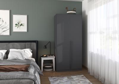 Drehtürenschrank 2-türig Alba AG826.3730            Orange-Z