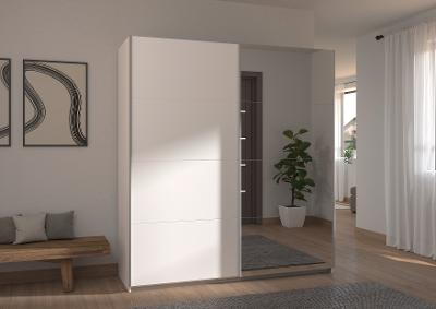 Schwebetürenschrank, 2-trg., 1 SPT Subito A9554.2850          Orange-Z