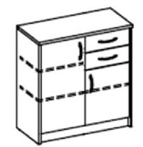 Kommode 38-003 Optimus 38-003-17