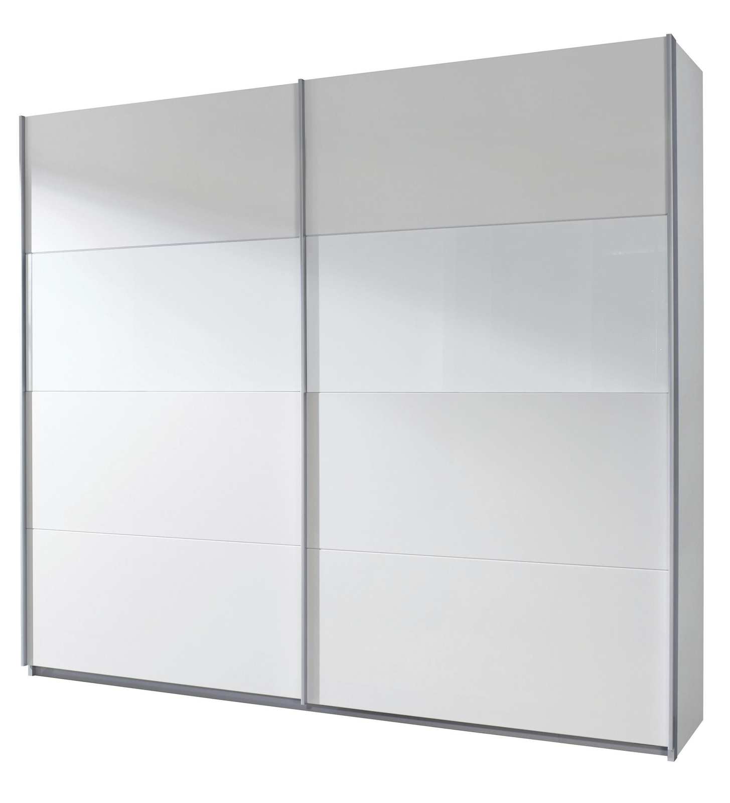 Schwebetürenschrank, 2-trg., Quadra                     Orange-Z