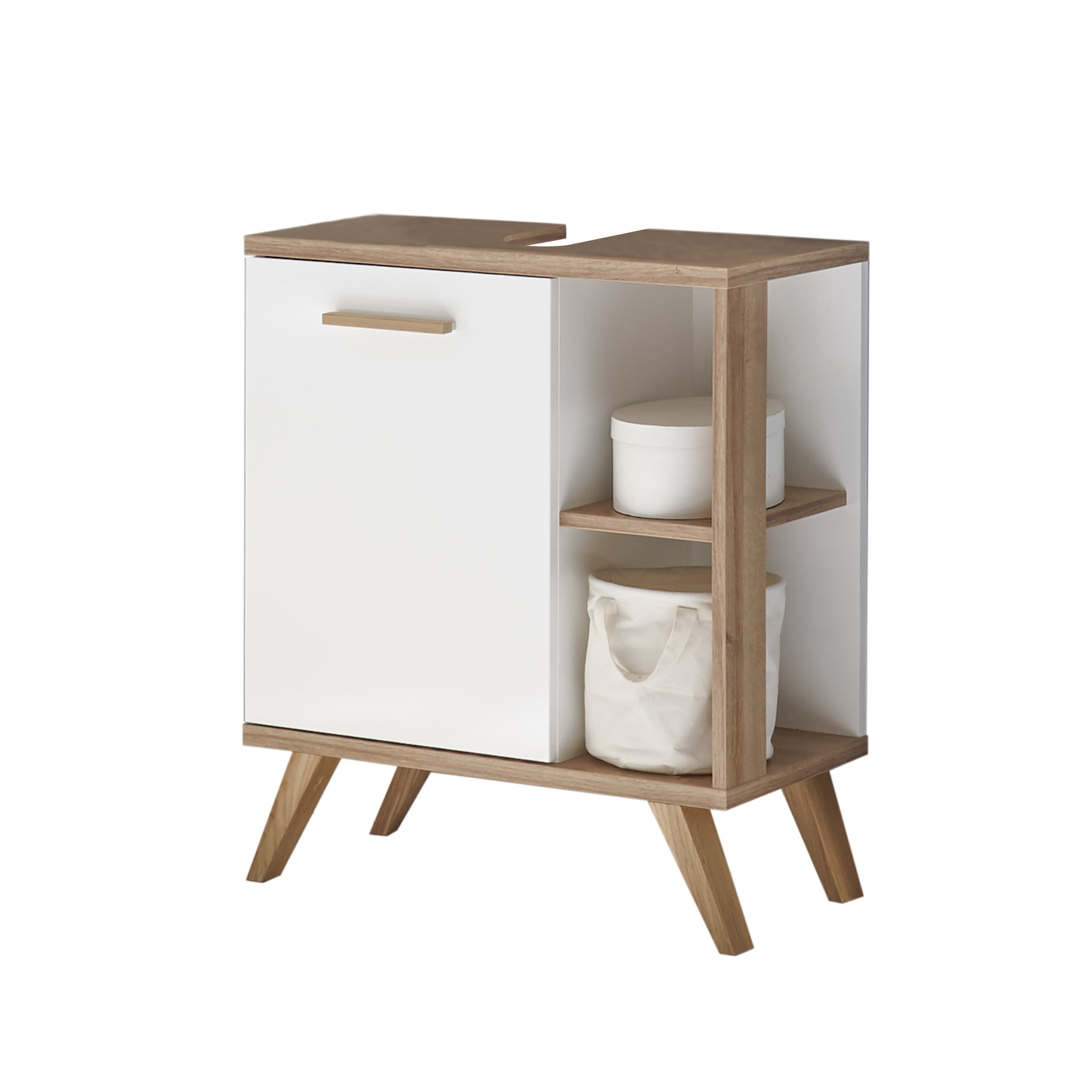 Waschbeckenunterschrank, 1 T + Quickset 923.016017 (Noventa)    C2