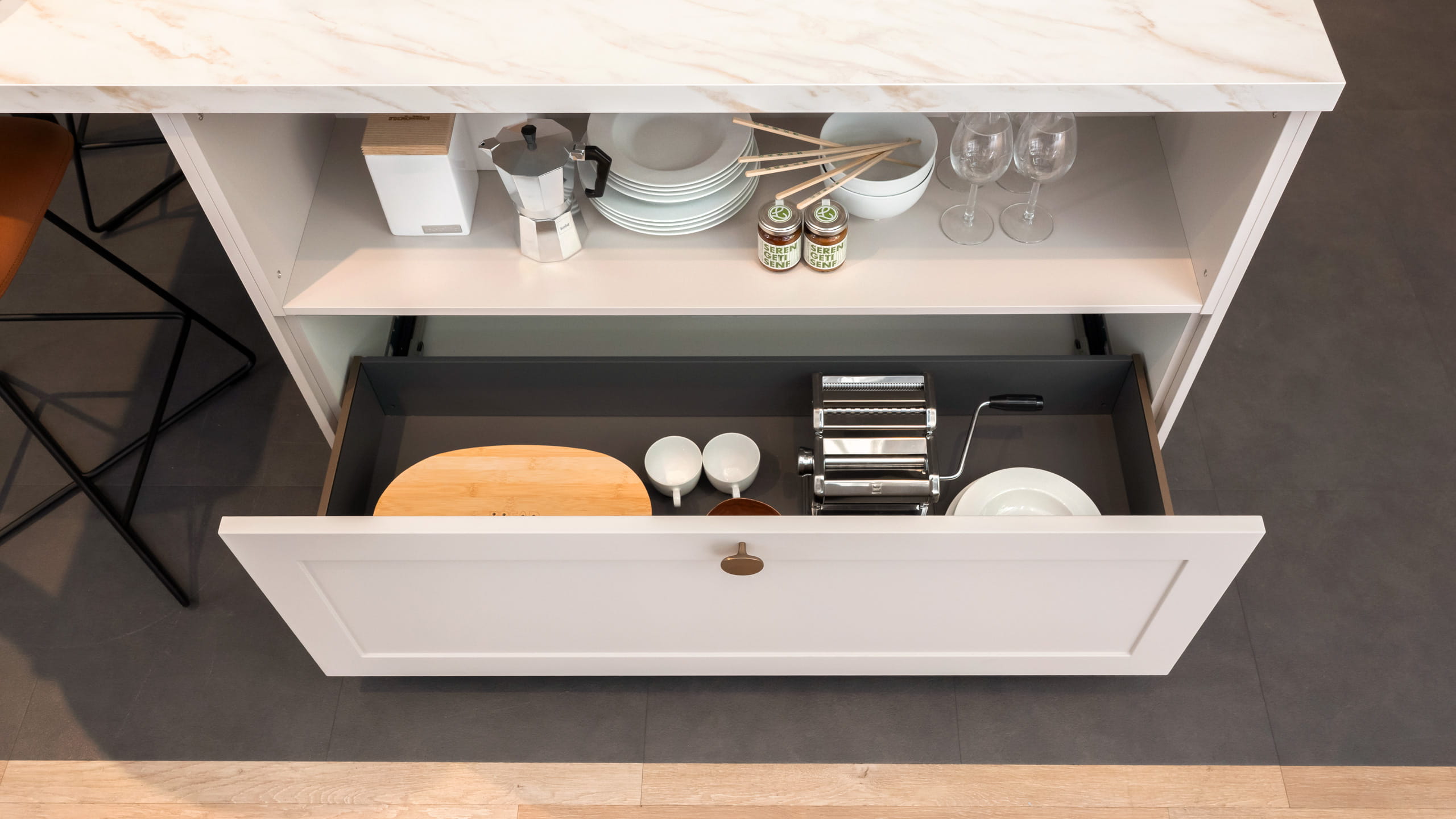 Moderne Landhausküche "Nordic" von Nobilia 