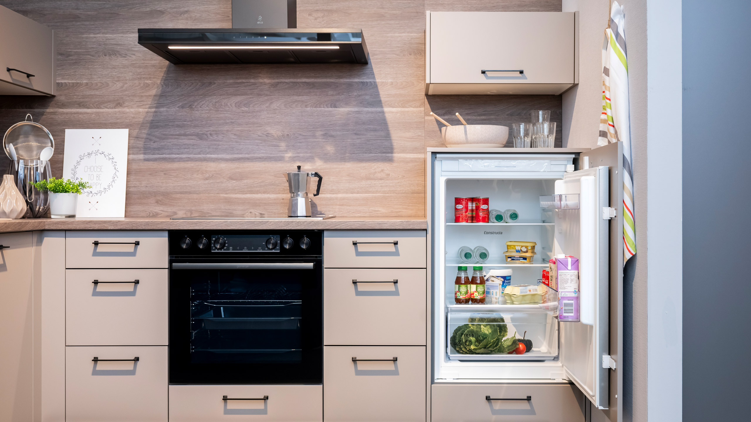 Moderne L-Küche "Clean" von Express