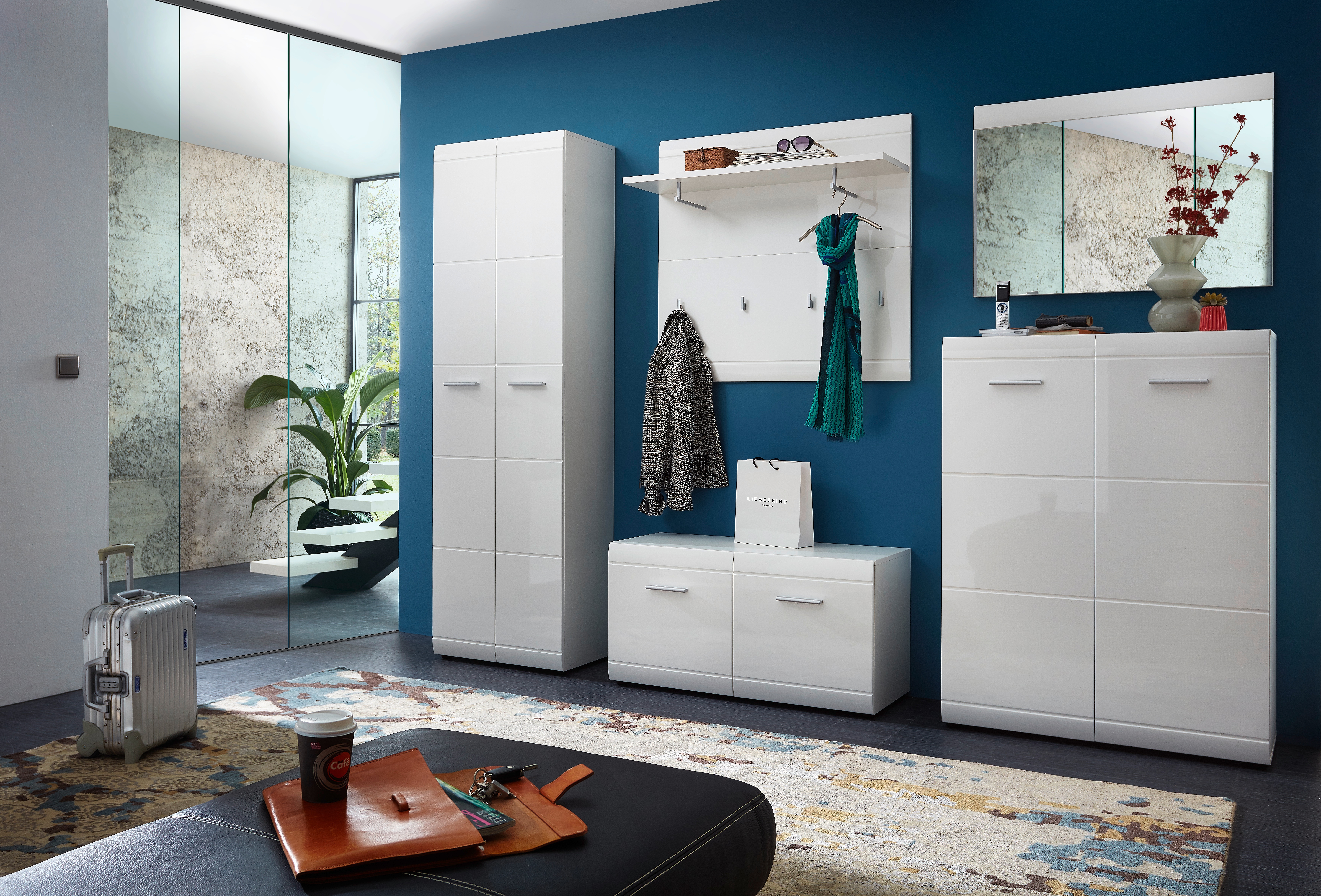 Garderobenschrank, 2 T GW-Adana 3577-84