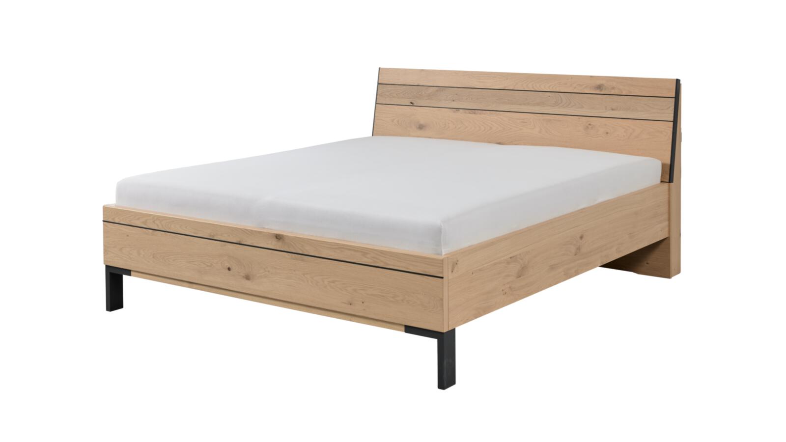 Luxus Doppelbett mit Holzkopfteil Interliving 1207 862782