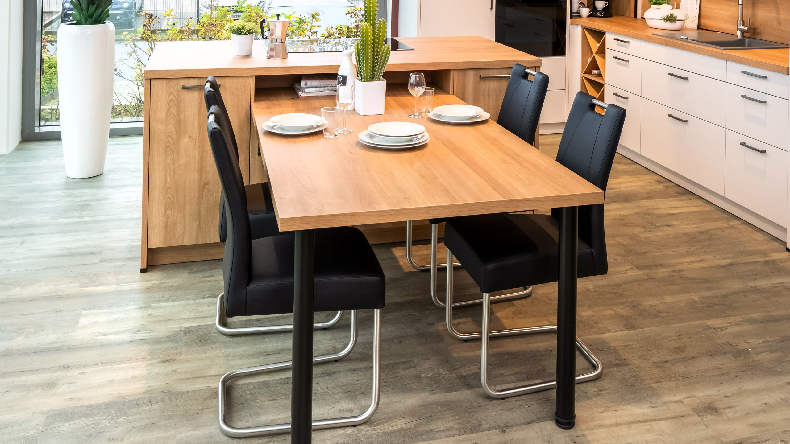 Wohnliche Paarküche "Baya" von Wert Küche