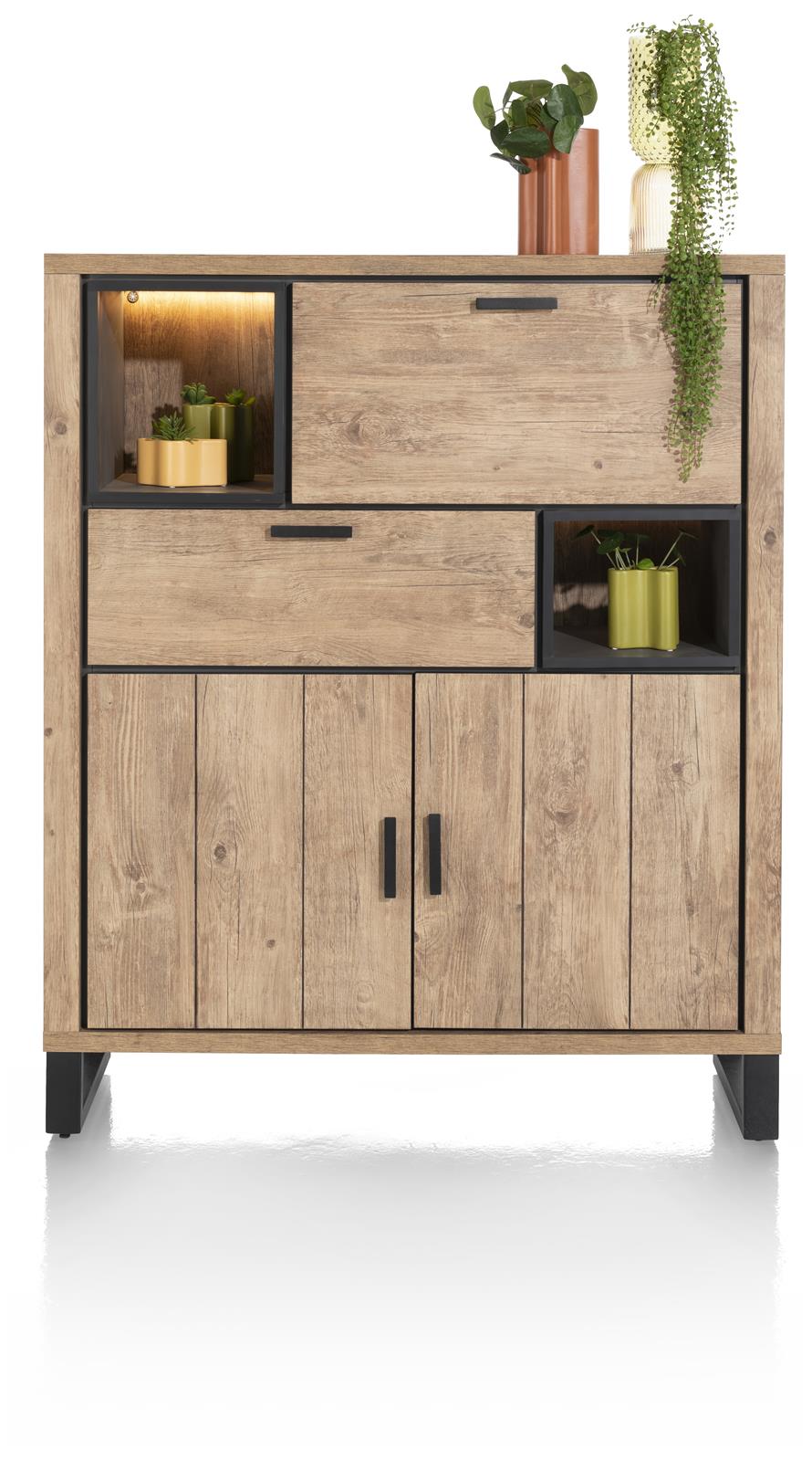 Highboard Pavarotti 46493BRN