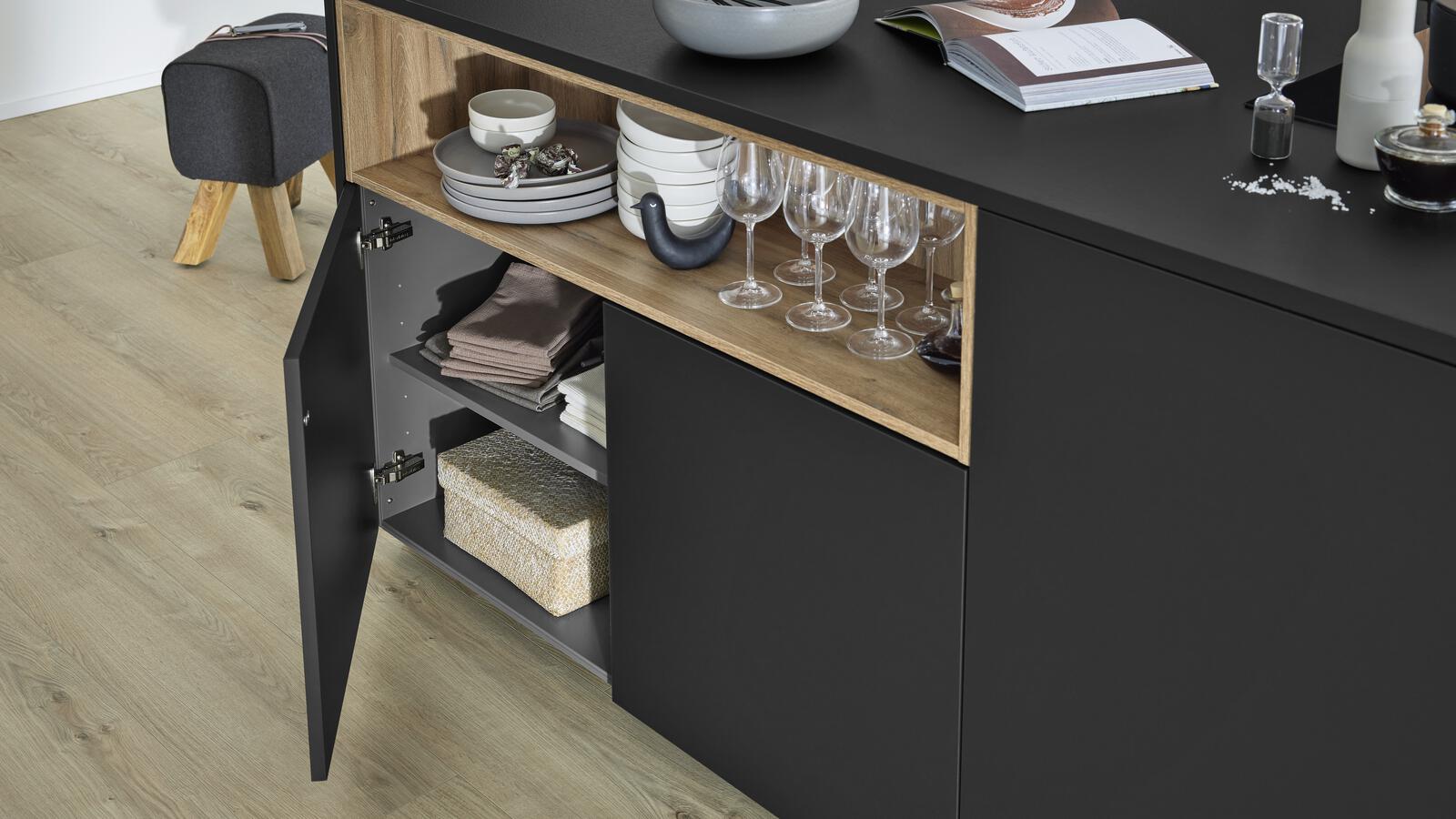 Designküche "Serie 3055" mit Insel von Interliving
