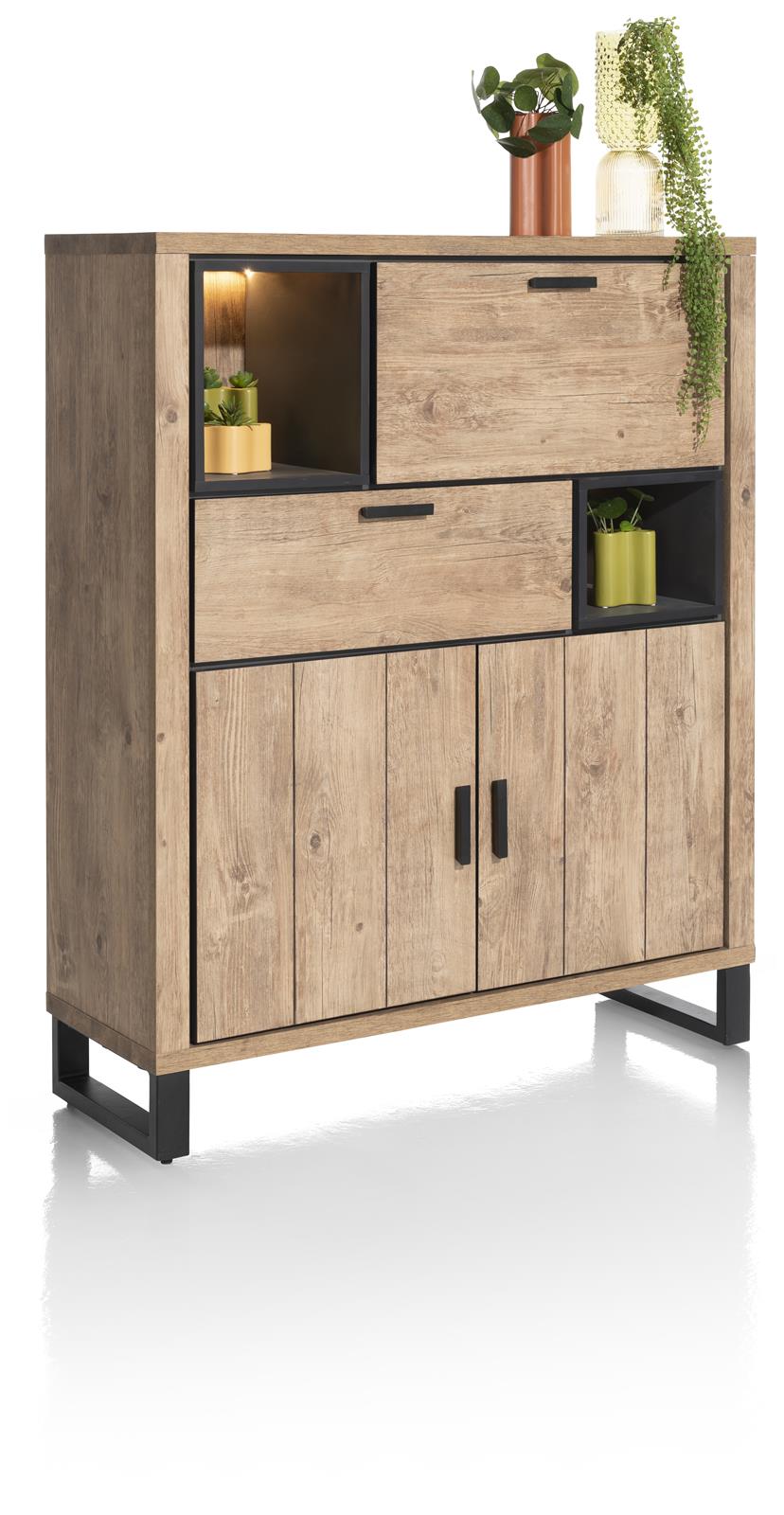 Highboard Pavarotti 46493BRN