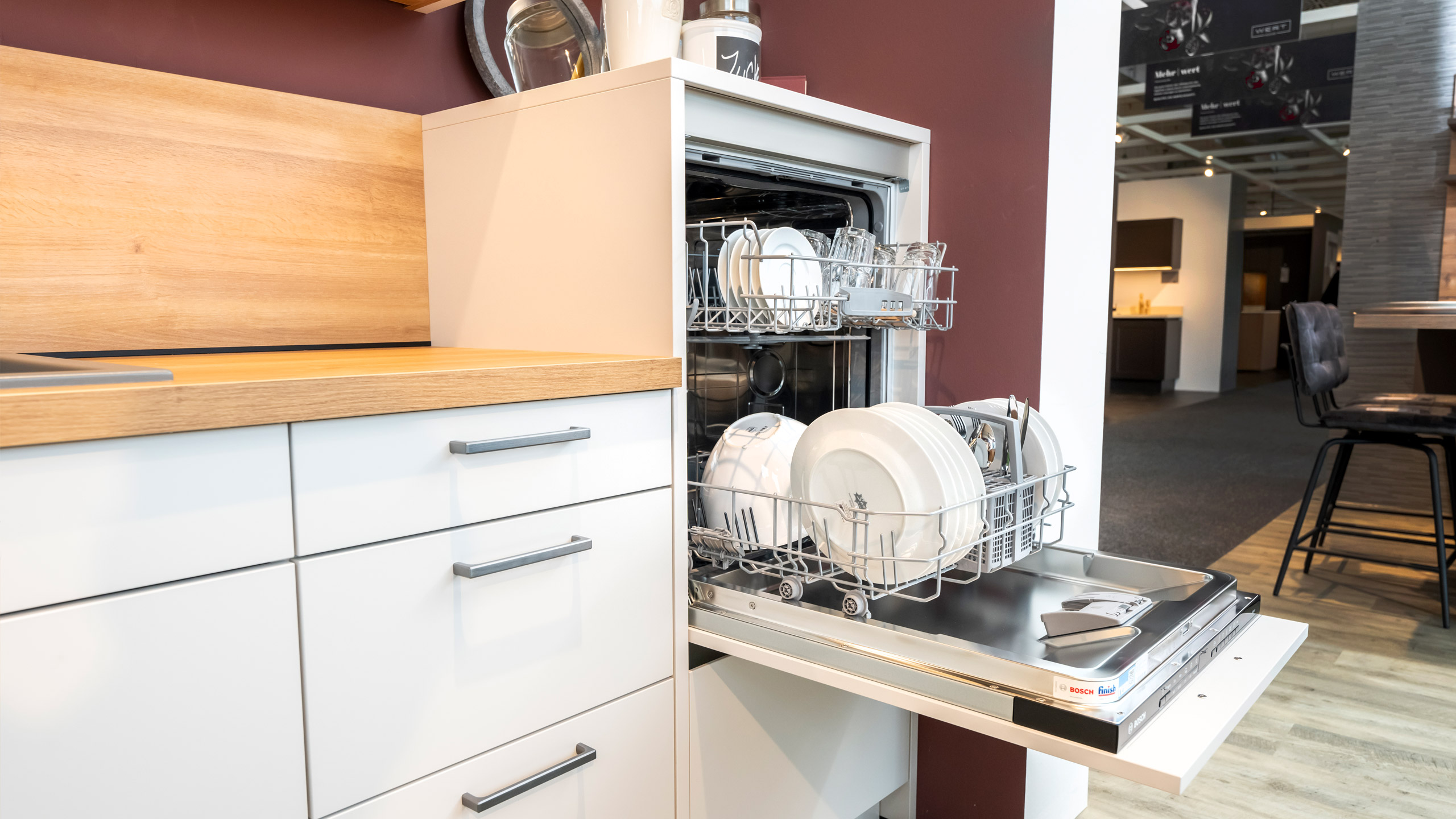 Wohnliche Paarküche "Baya" von Wert Küche