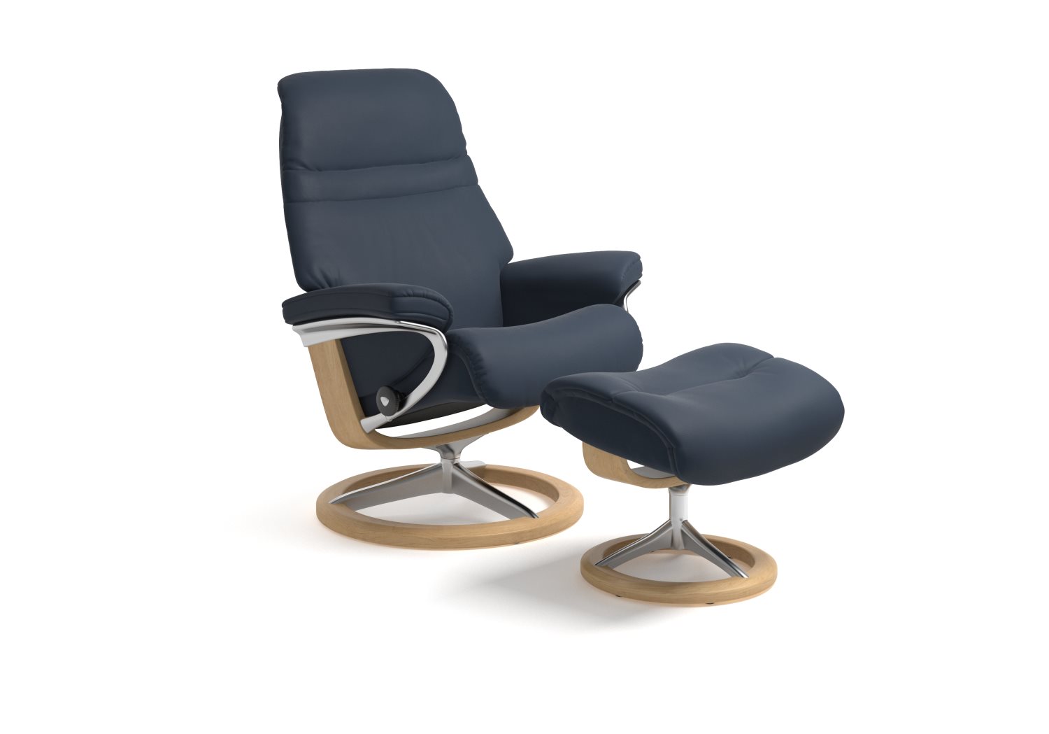 Signature Sessel (M) + Hocker Stressless Sunrise 1237315
