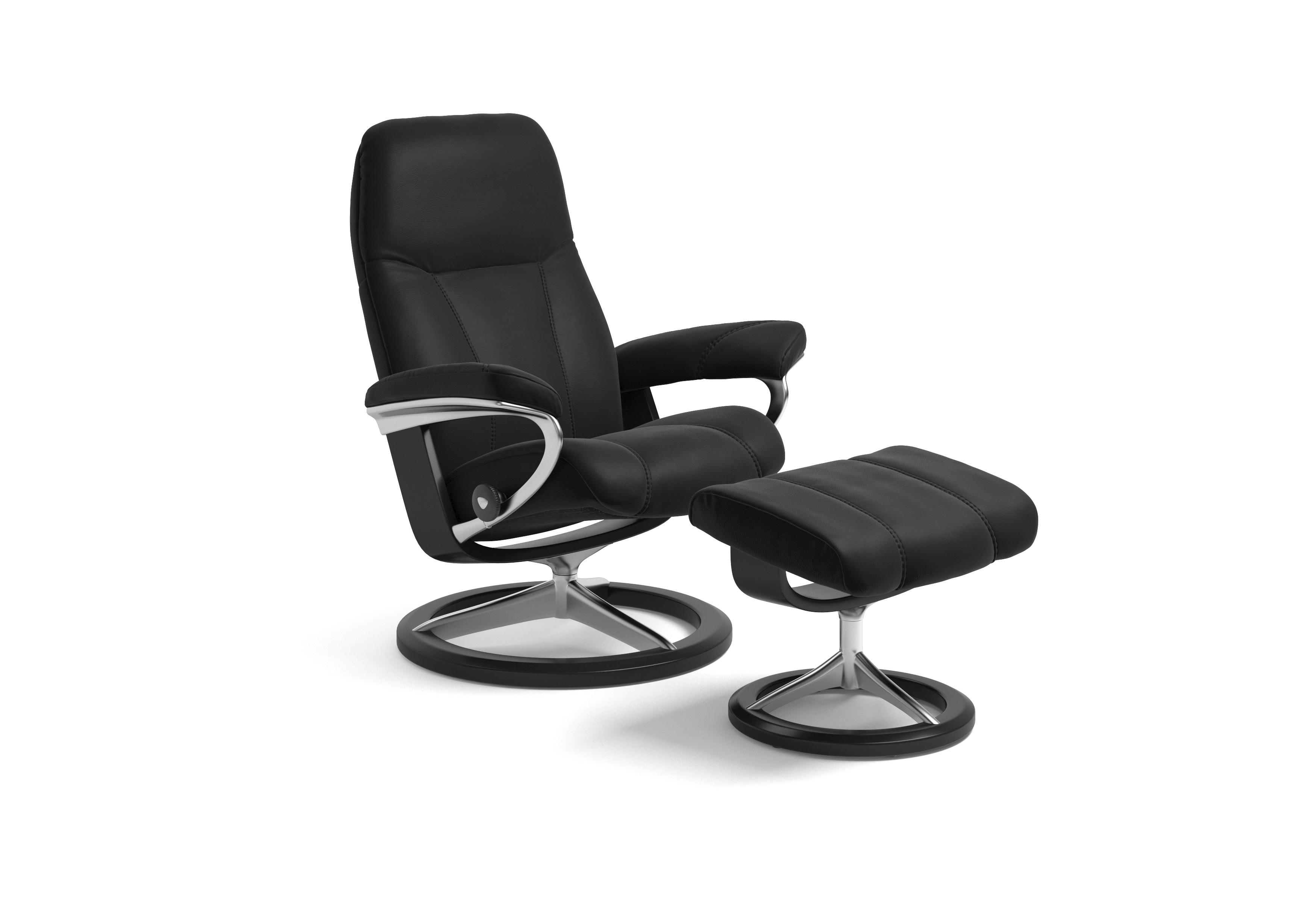 Signature Sessel (M) + Hocker Stressless Consul 1005315