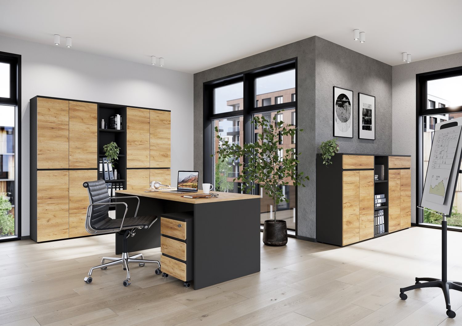Aktenschrank, 2 T + 1 SBK GW-Lissabon-Büro 4265-549