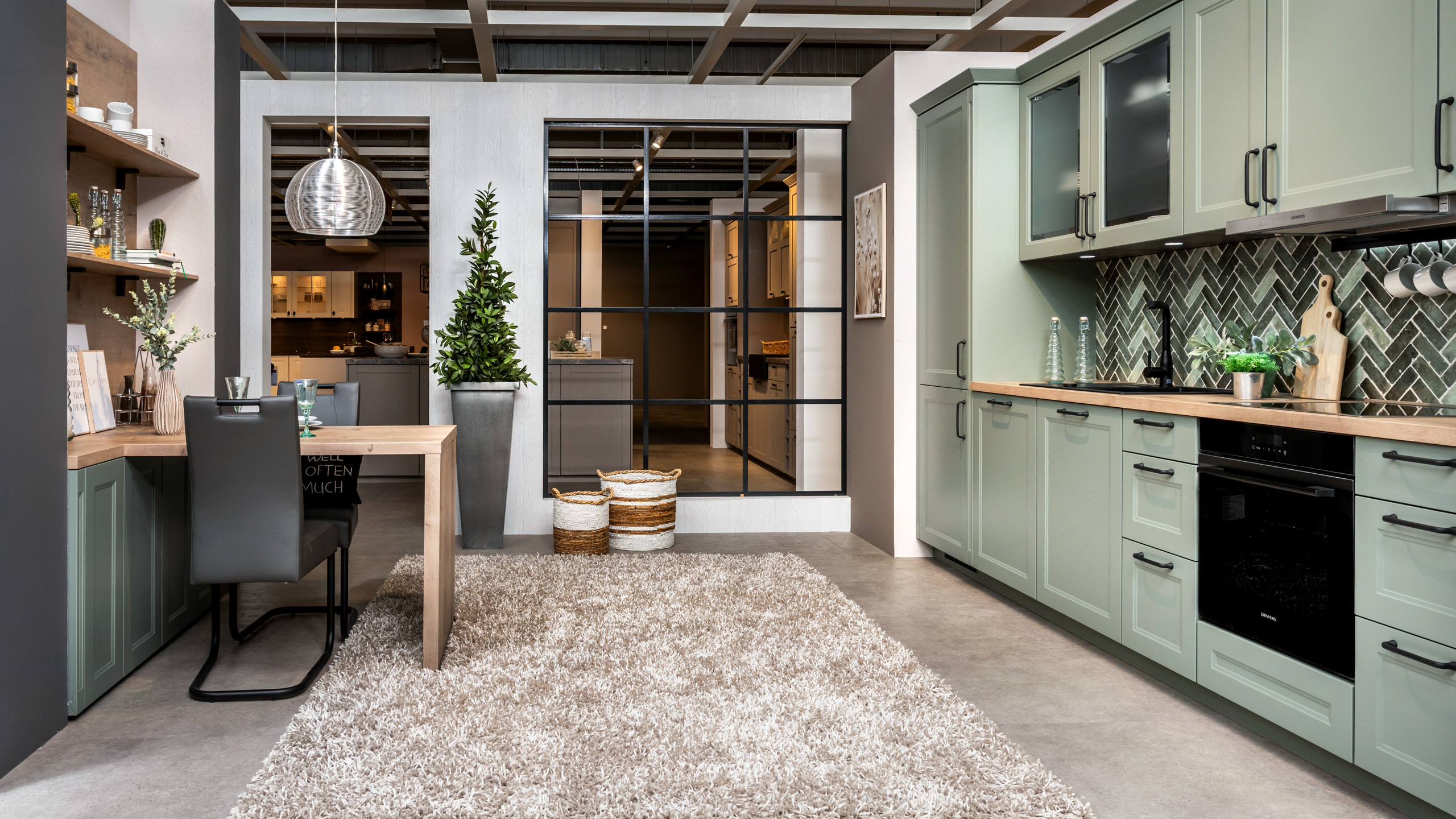 Trendige Paar-Küche "Cascada" von Nobilia