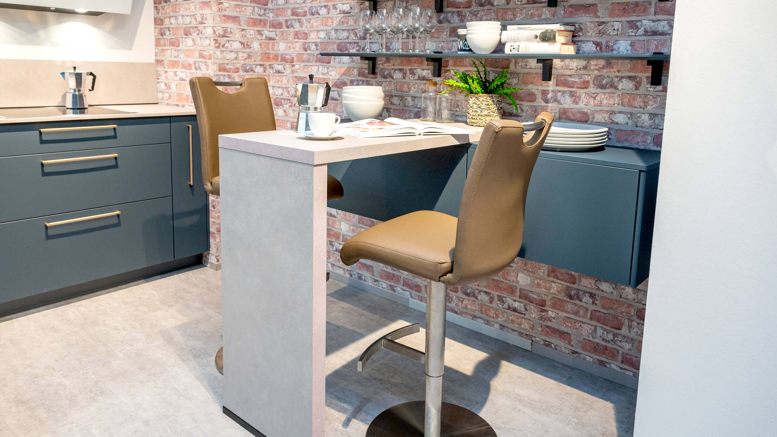 Trendige L-Küche Modell "Easytouch" von Nobilia