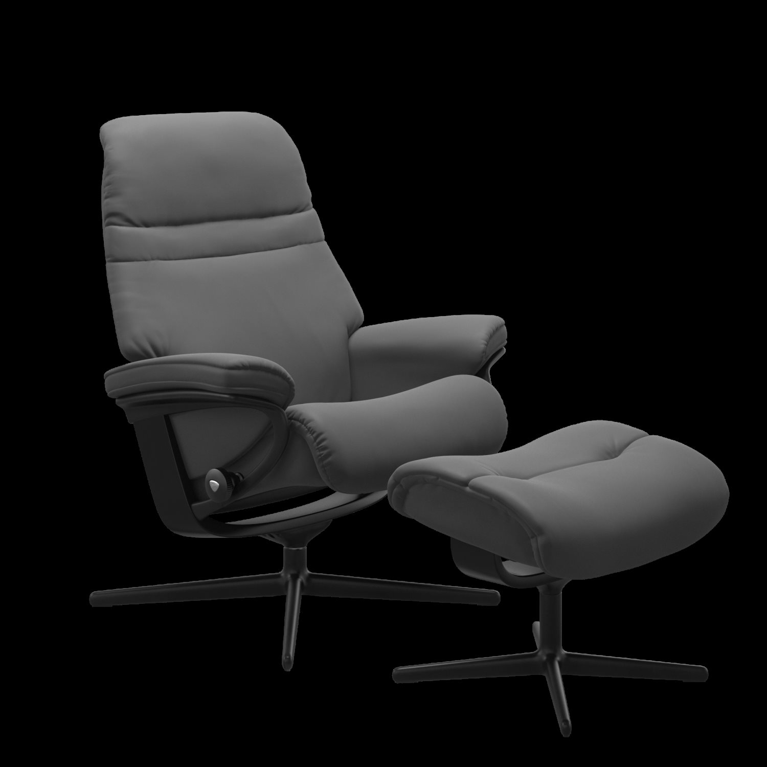 Cross Sessel (M) + Hocker Stressless Sunrise 1237317