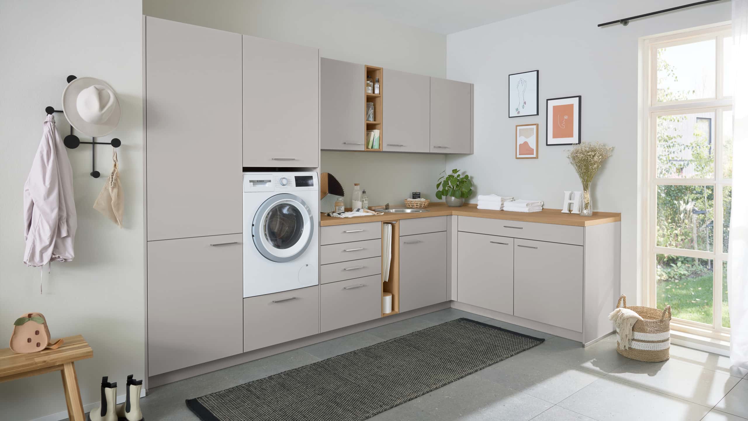 Moderner Hauswirtschaftsraum "Laser" von Culineo