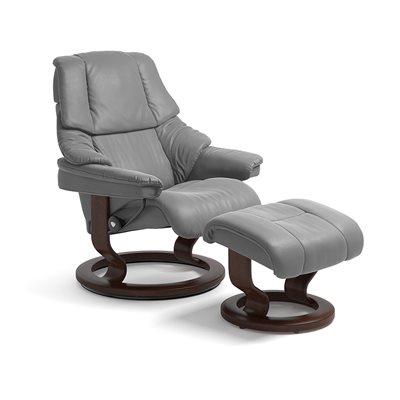 Classic Sessel (M) + Hocker Stressless Reno 1169015