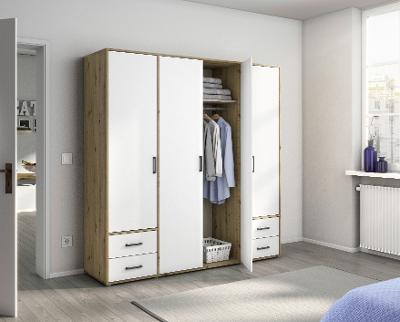 Drehtürenschrank, 4-trg., 4 SBK Voyager AG440.31V4           Blue-Z