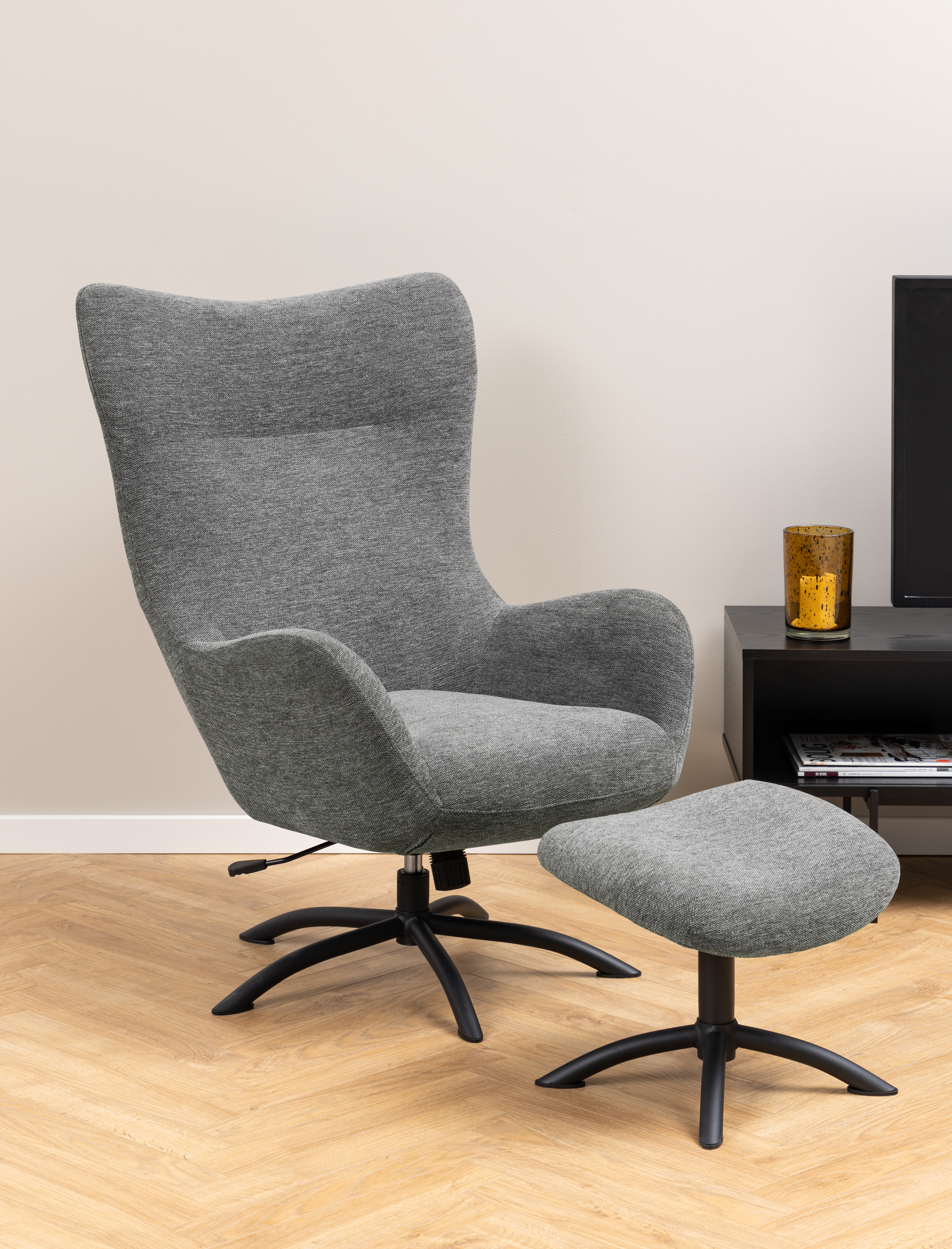 Sessel mit Hocker Talgarth 94071
