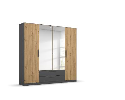Drehtürenschrank, 4-türig, 2 SBK Style-Up AC399.2205          Blue-Z