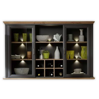 Buffet-Aufsatz inkl.LED-Beleucht. Jasmin 1LG9GH23