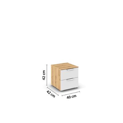 Nachttisch 2 SBK Aditio Box AC06L.64DD      Orange-Z