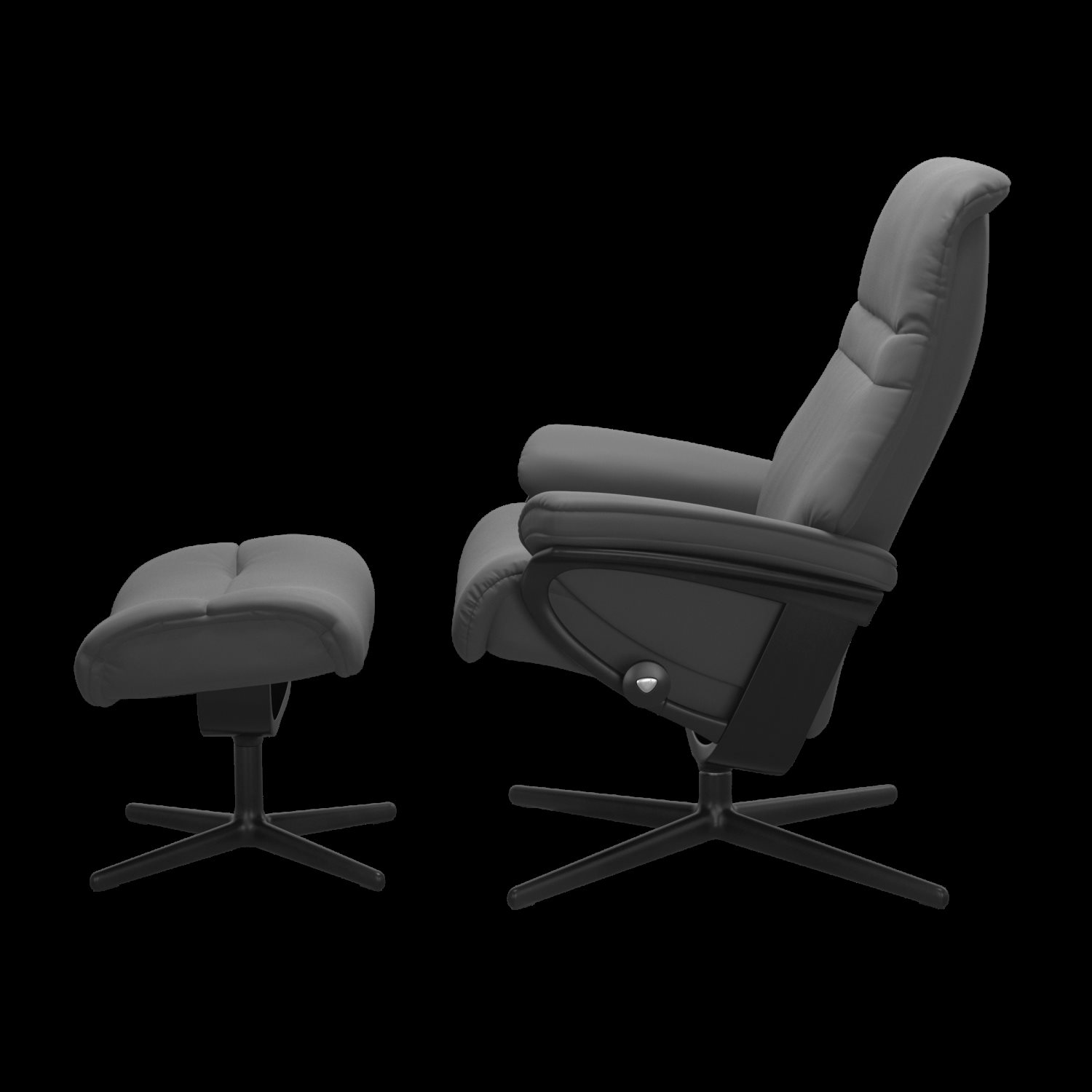 Cross Sessel (M) + Hocker Stressless Sunrise 1237317