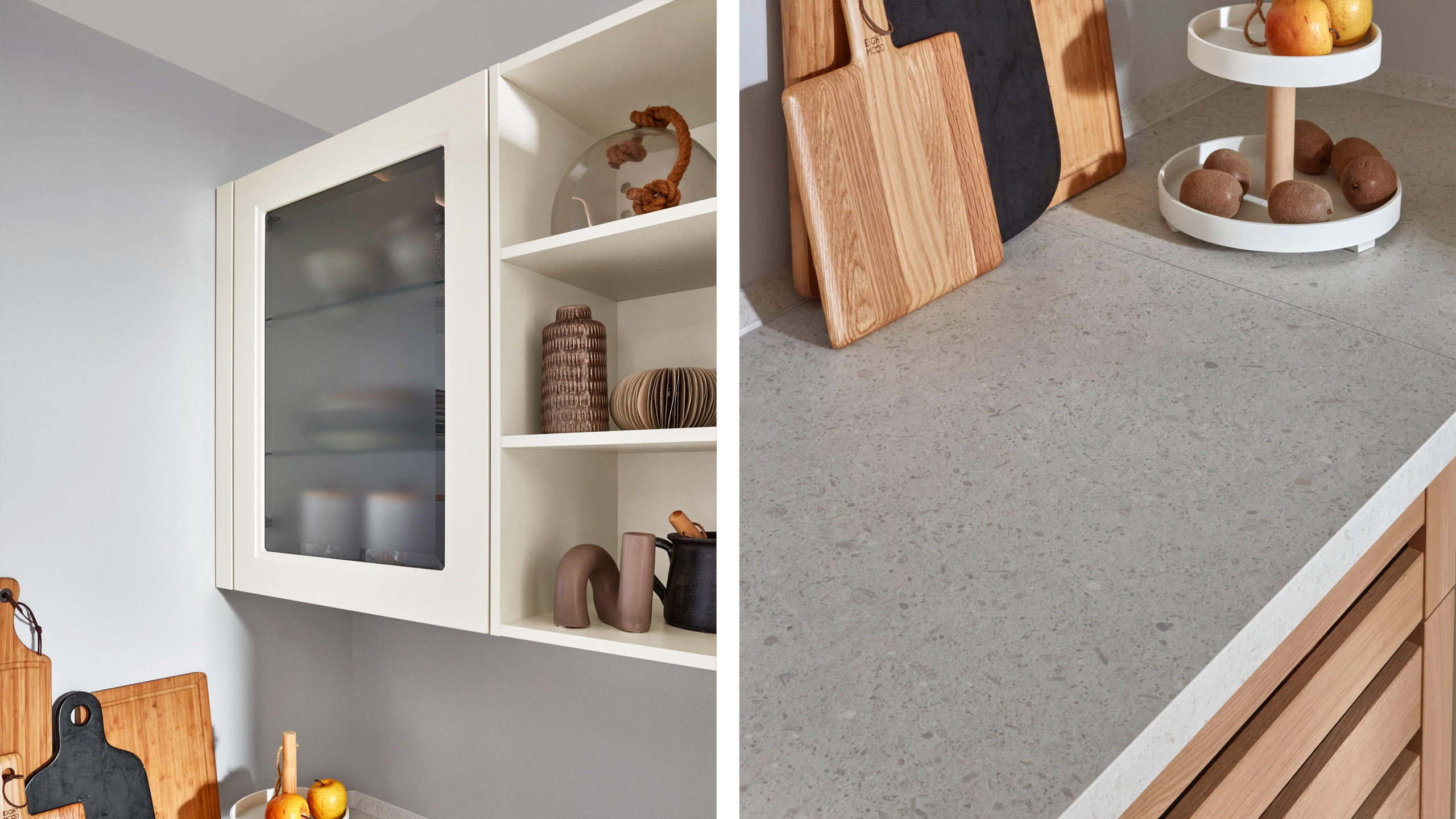 Landhausküche "Cascada" in L-Form von Nobilia