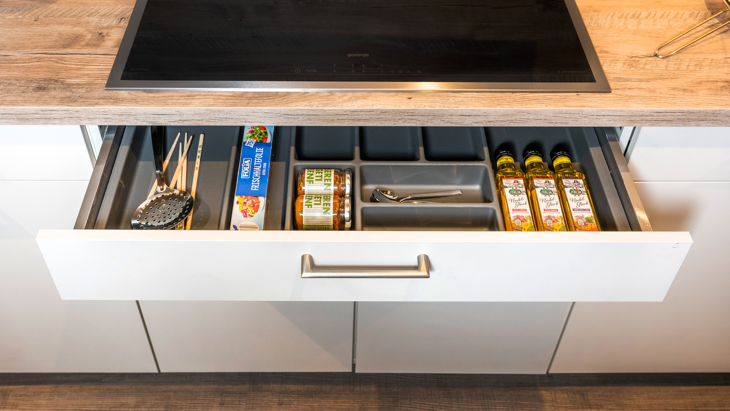 Helle Pärchenküche "Senso" von Nobilia